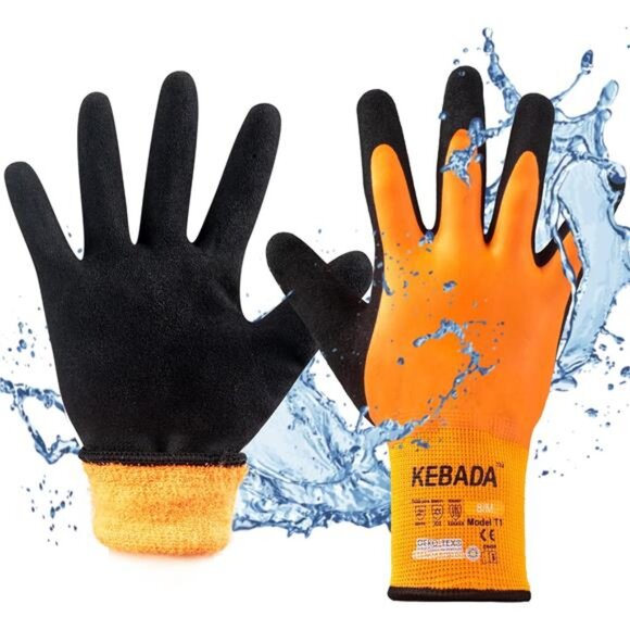 Waterproof Winter Work Gloves for Men and Women,Insulated Work Gloves for Men - Picture 1 of 7